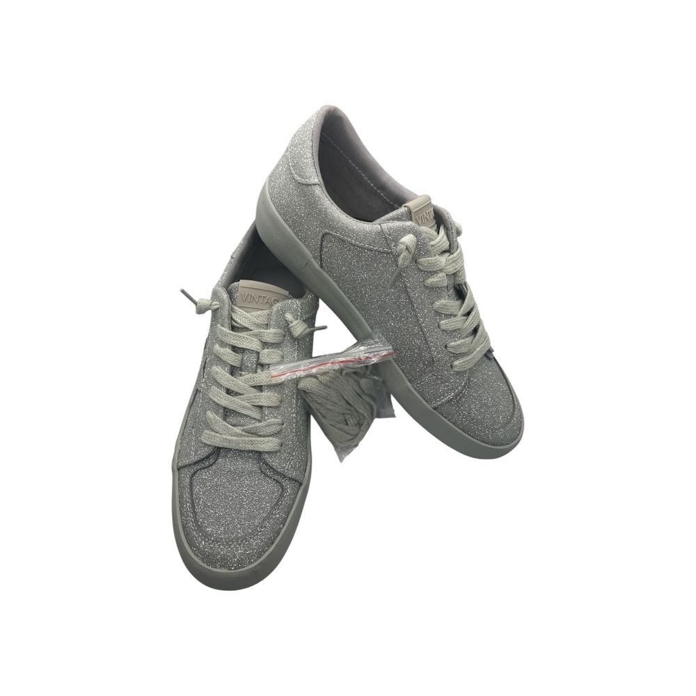 Vintage Premium Design Silver Glitter‎ Sneakers